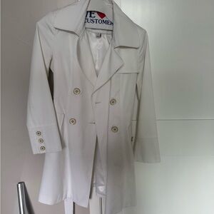 White House Black Market Trench Coat